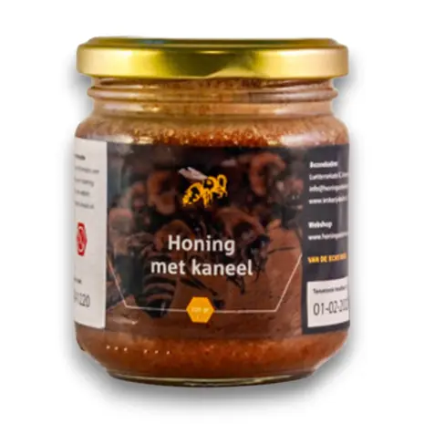 Honing met Kaneel | Pure Honing met Biologische Ceylon-Kaneel