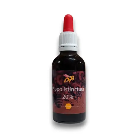 Propolistinctuur 20% van de Imker | gezuiverde propolis in alcoholische tinctuur