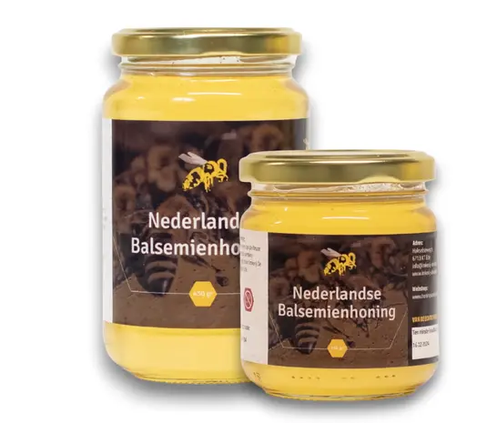 *Oogst 2025* Rauwe Balsemienhoning | Milde en Heldere Honing uit de Uiterwaarden