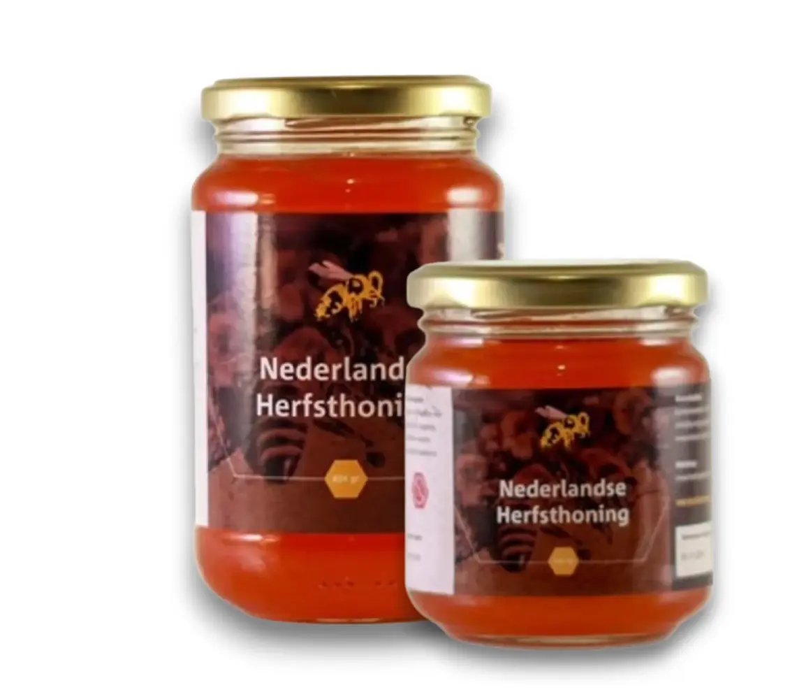 Herfsthoning van de Veluwe | Heidemelange van Rauwe Nederlandse Honing