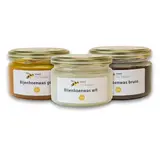 Bijenboenwas 150 gram. Wit, geel of bruin