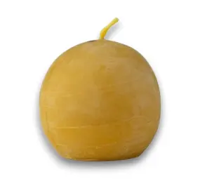 Zuivere bijenwaskaars 'bolkaars' Zuivere bijenwaskaars 'bolkaars'