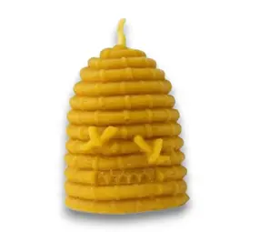 Zuivere bijenwaskaars bijenkorf