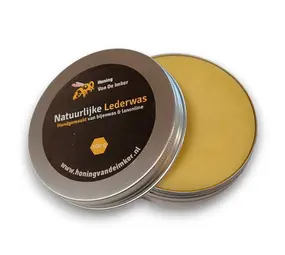 Honing Van De Imker Natuurlijke Lederwas 100 gram