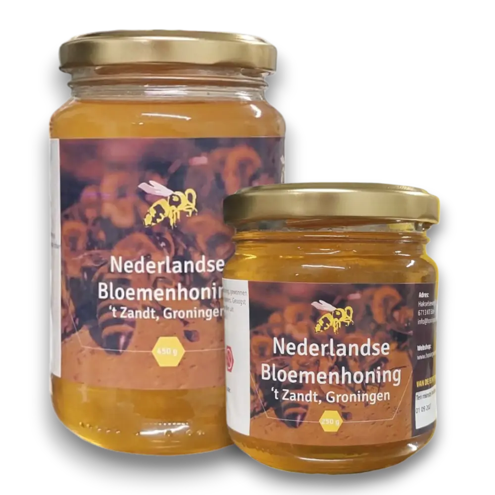 Nederlandse Bloemenhoning uit ’t Zandt | Rauwe Honing van de Imker