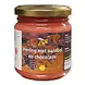 Honing met gevriesdroogde aardbeipoeder en stukjes witte chocolade