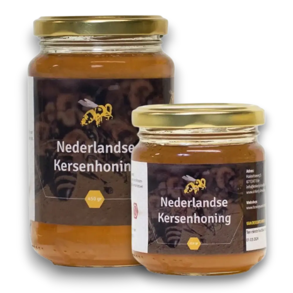 *Oogst 2026* Kersenhoning uit Kesteren *Oogst 2026* | Rauwe Nederlandse Honing van de Imker
