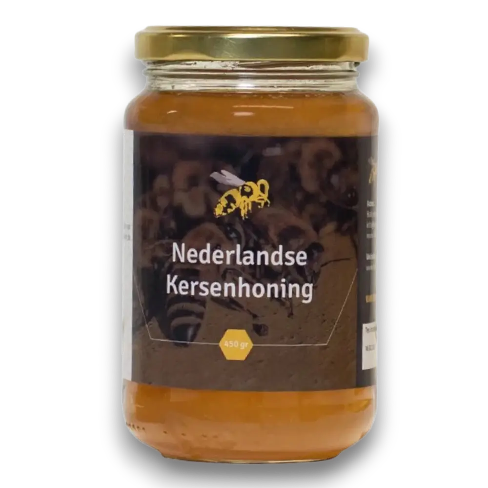 *Oogst 2026* Kersenhoning uit Kesteren *Oogst 2026* | Rauwe Nederlandse Honing van de Imker