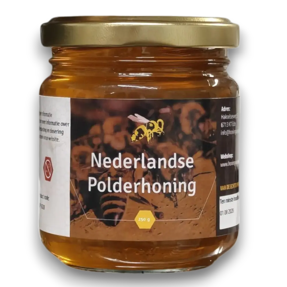 *Oogst 2026* Polderhoning uit Zeewolde | Rauwe Nederlandse Zomerhoning van de Imker
