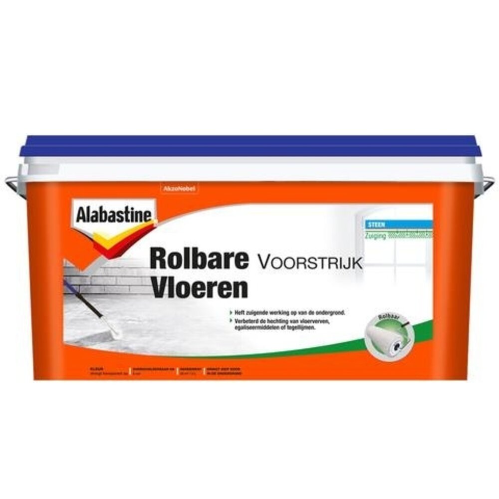 Alabastine Rolbare Voorstrijk Vloeren Alabastine Rolbare Voorstrijk Vloeren