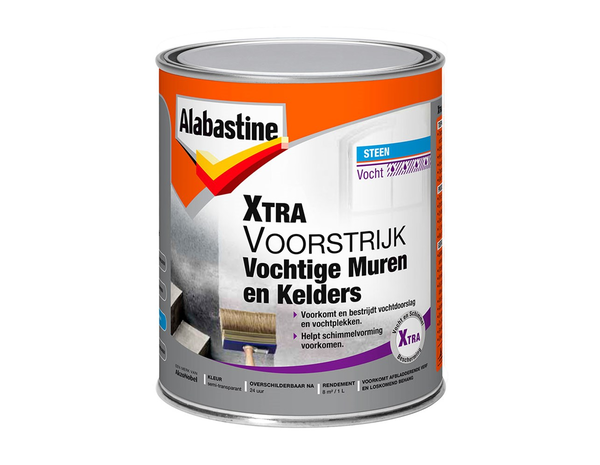 Alabastine Voorstrijk Xtra Vochtige Muren En Kelder Alabastine Voorstrijk Xtra Vochtige Muren En Kelder