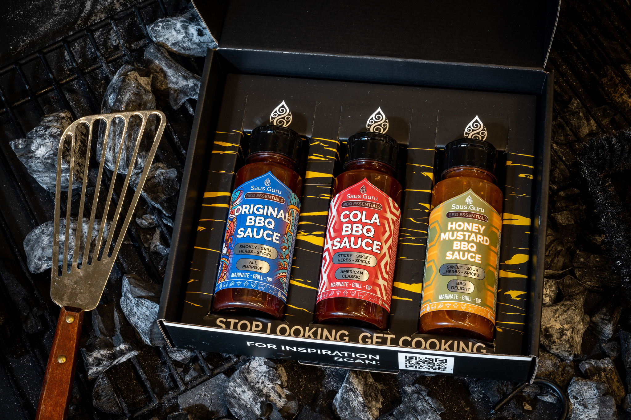 Saus.Guru Saus.Guru Cadeau Doos BBQ Uitrusting Nr.2