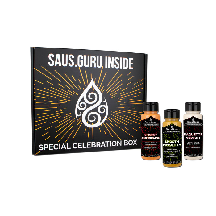 Saus.Guru Saus.Guru Cadeau Doos Gourmet Cuisine Nr.1