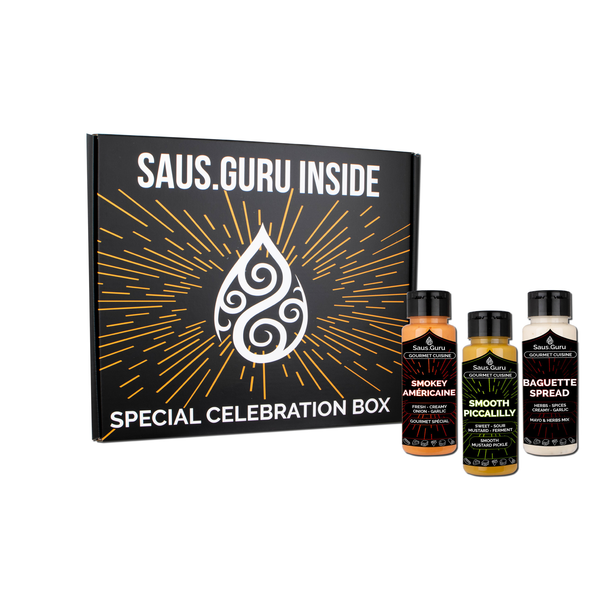Saus.Guru Saus.Guru Cadeau Doos Gourmet Cuisine Nr.1