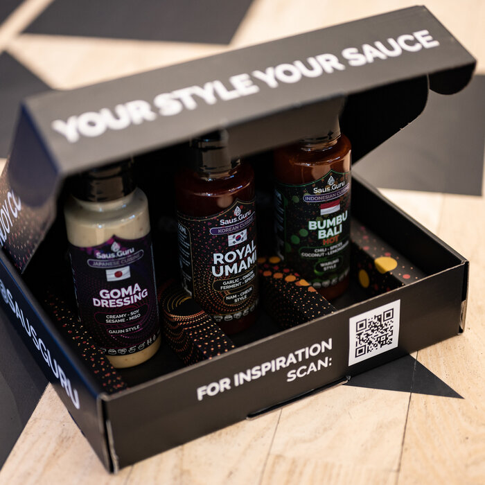 Saus.Guru Saus.Guru Cadeau Doos Asian Collection Nr.1