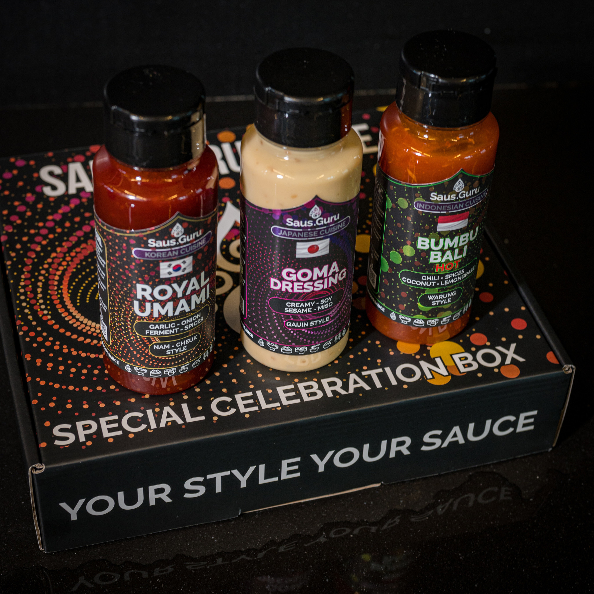 Saus.Guru Saus.Guru Cadeau Doos Asian Collection Nr.2