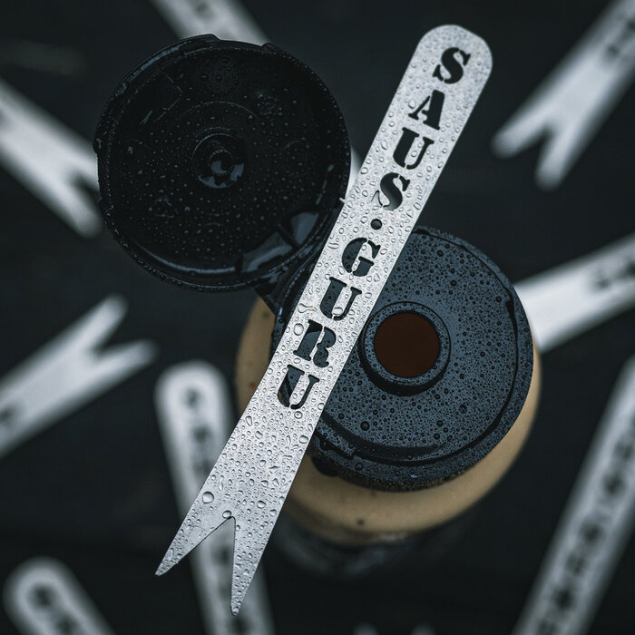 Saus.Guru Laser-gesneden Friet Vork (Duits RVS)