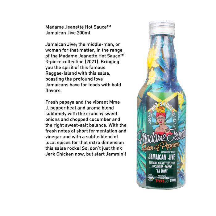 Madame Jeanette Hot Sauce™️ Madame Jeanette Hot Sauce™️ - Cadeau Doos 3 Hot Sauzen