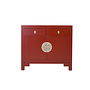 Chinesischer Schrank Rubin Rot - Orientique Sammlung B90xT40xH80cm