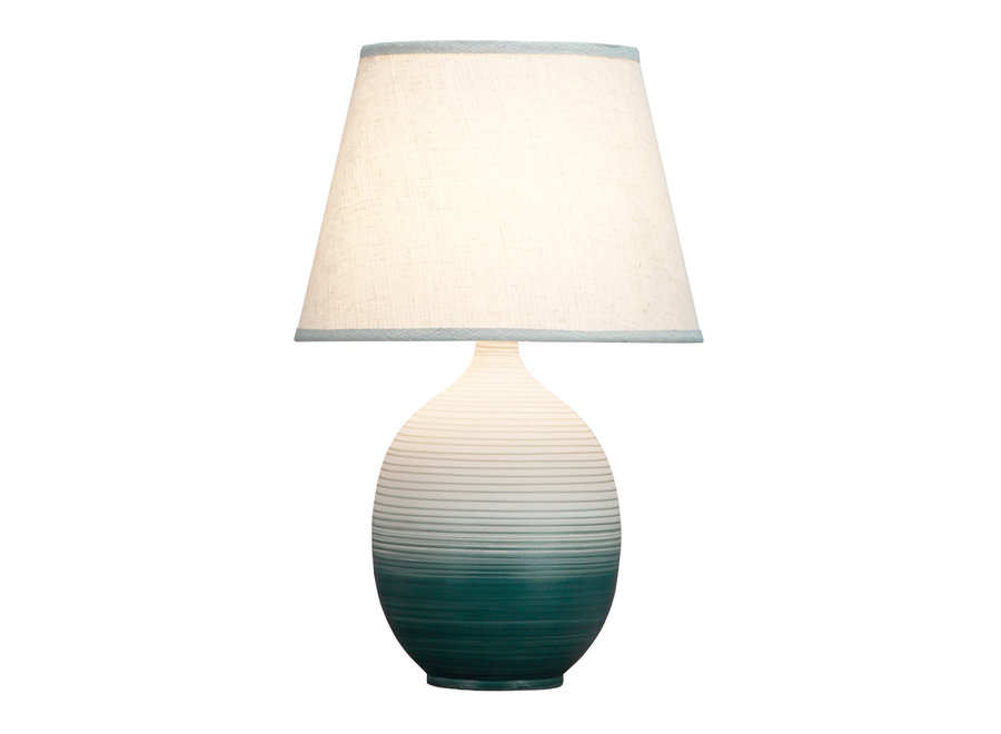 Chinese Table Lamp Relief Ombré D34xH53cm