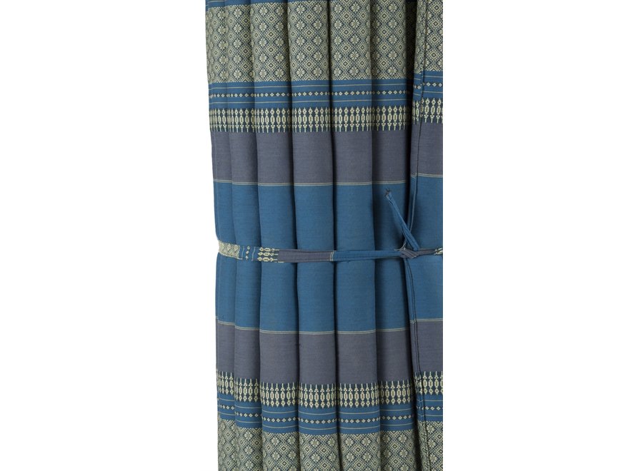 Colchón Tailandés Enrollable 200x100x4.5cm Azul Cielo