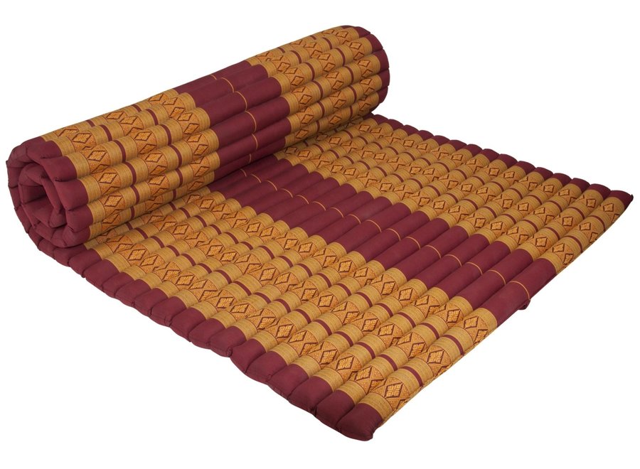 Thai Mat Rollable Mattress 200x100x4.5cm Orange