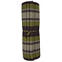 Matelas Thaï Enroulable en Coton et Kapok 200x100x4.5cm Vert