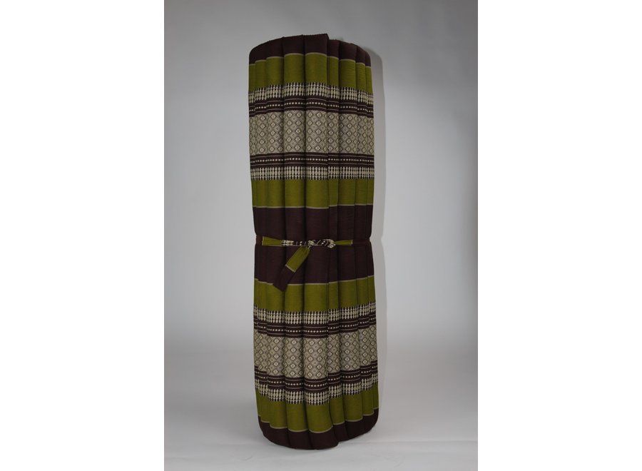 Colchón Tailandés Enrollable 200x100x4.5cm Verde