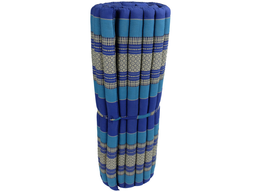 Materasso Arrotolabile Thai 200x100x4.5cm Blu