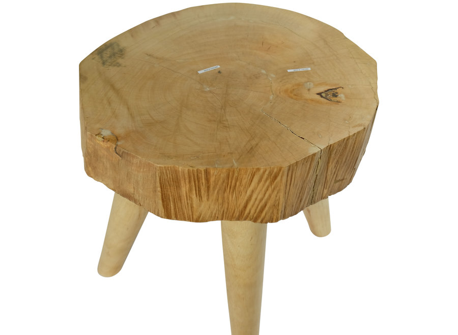 Table Basse en Bois de Manguier Fait Main en Thaïlande Naturel