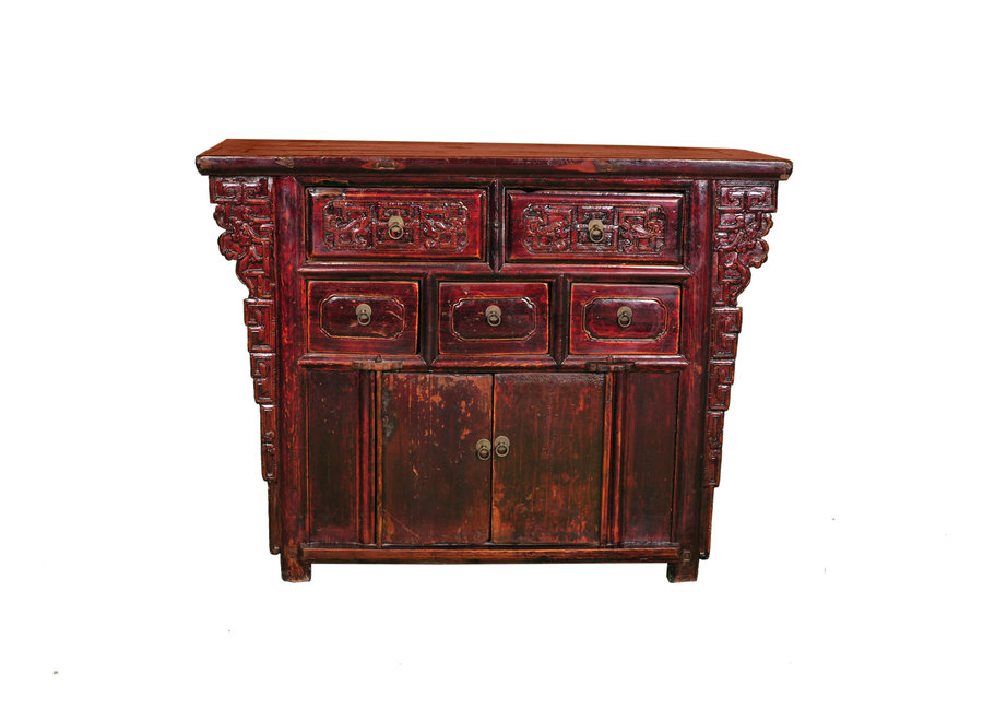 Antique Chinese Cabinet W113xD42xH86cm