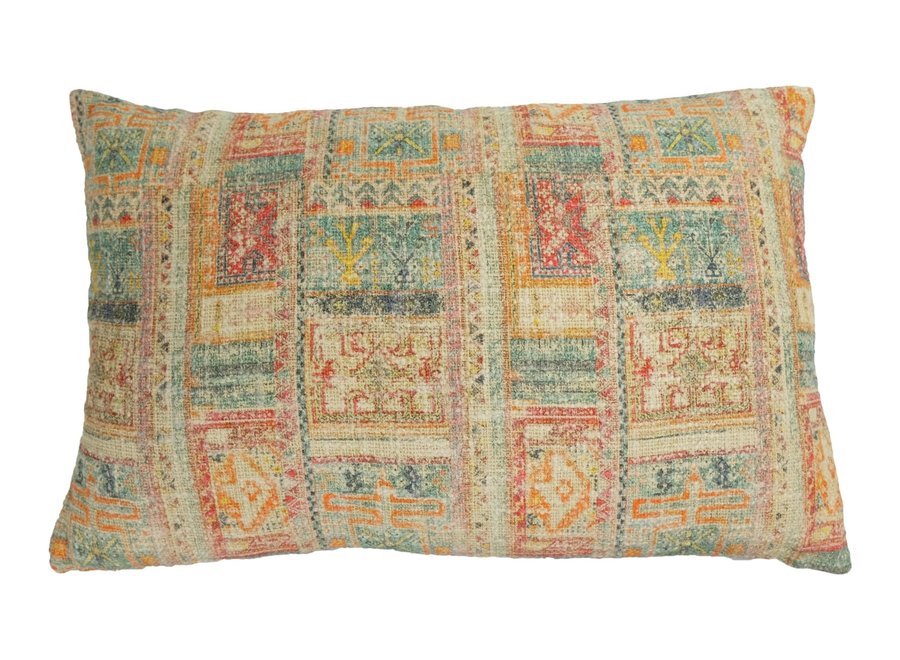 Housse de Coussin Indien Fait Main 60x40cm