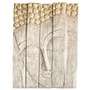 Thai Buddha Panel Handmade from Solid Tree Trunk W150xH200cm