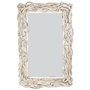 Rectangular Wall Mirror Solid Wooden Lianas Branches H110xW70cm