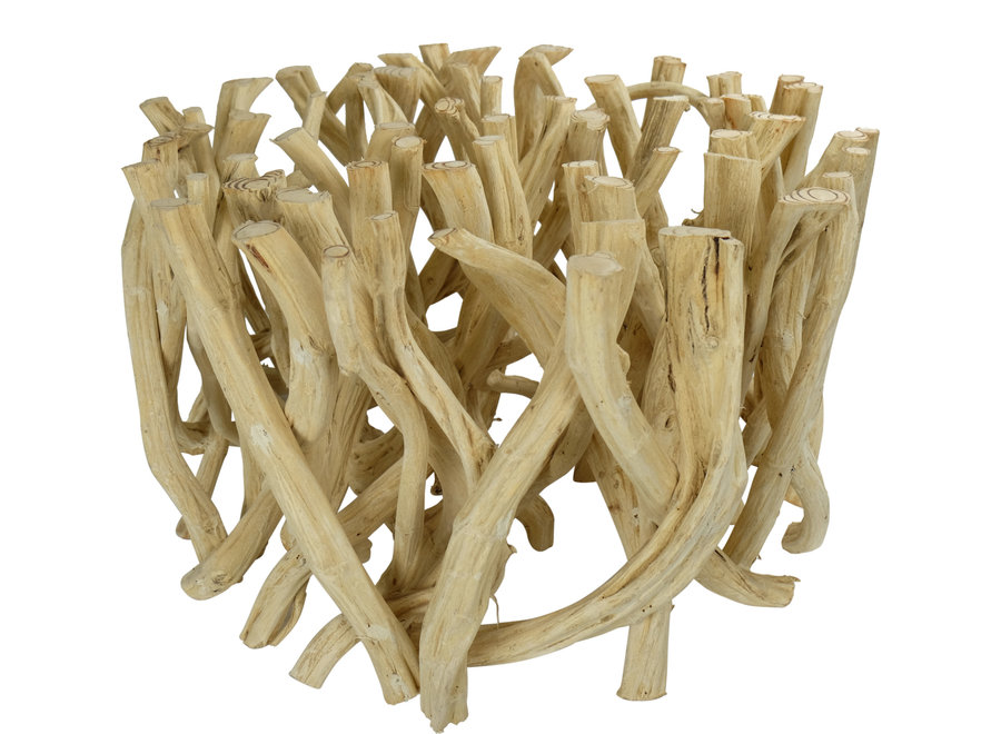 Table Basse en Bois L80xH45cm