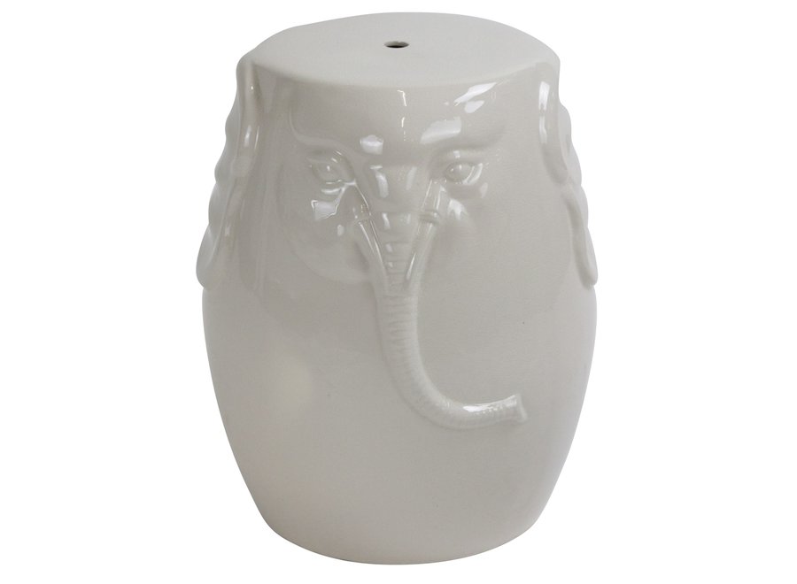 Keramik Hocker Chinesisch Porzellan D33xH46cm
