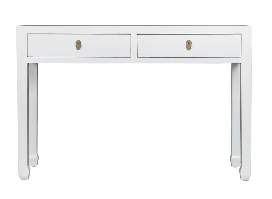 Chinese Console Table Snow White - Orientique Collection W120xD35xH80cm