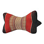 Neck Pillow Thai Meditation Neck Cushion Red 18x32cm