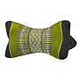 Cuscino per il collo Meditazione Tailandese Verde Kapok 18x32cm