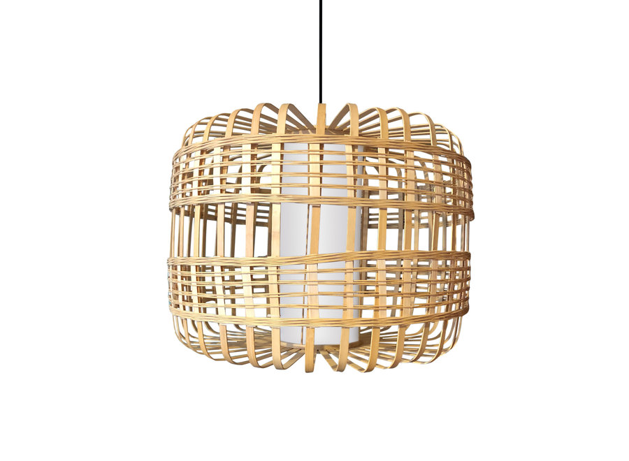Bamboo Pendant Lamp Ceiling Lighting Handmade - Brittany W50xD50xH40cm