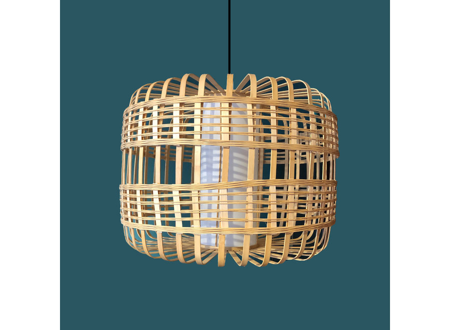 Bambus Hängelampe Pendelleuchte Handgefertigt - Brittany D50xH40cm