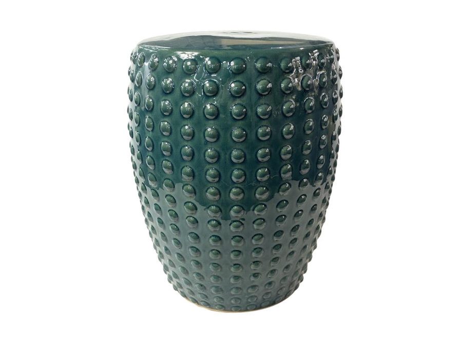 Keramikhocker Gartenhocker Chinesisch Porzellan D33xH46cm