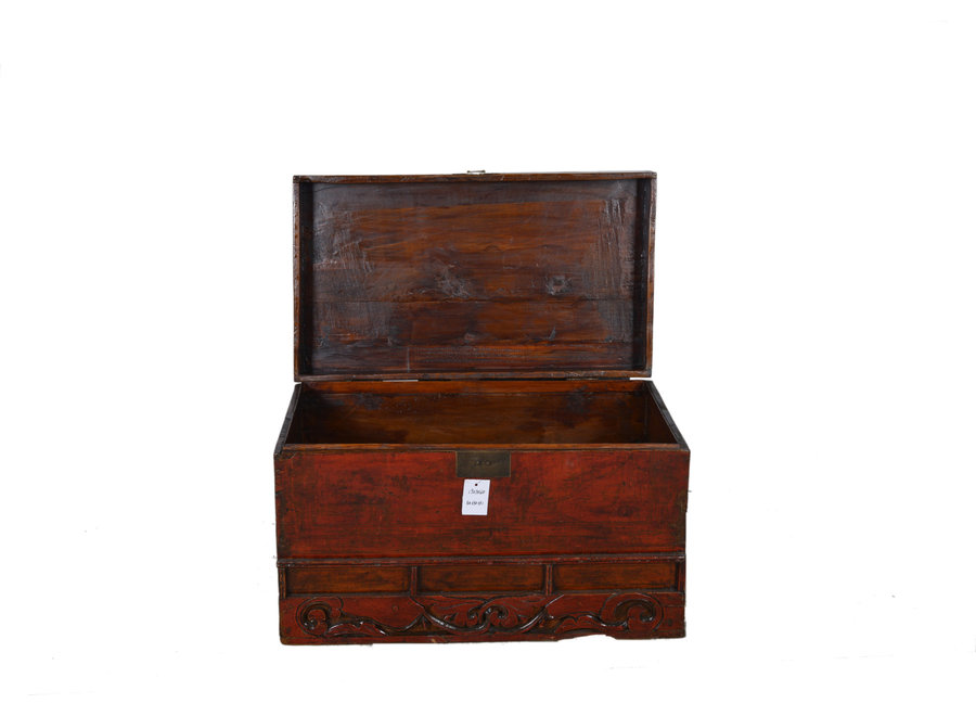 Antique Storage Box with Details - Shandong, China