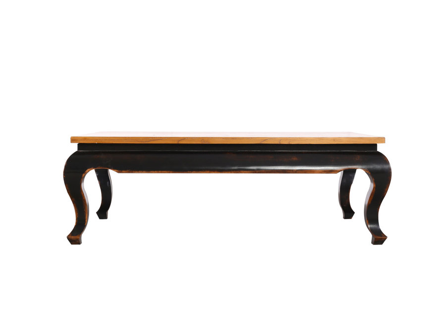 Table Basse Chinois Noir L130xP80xH45cm