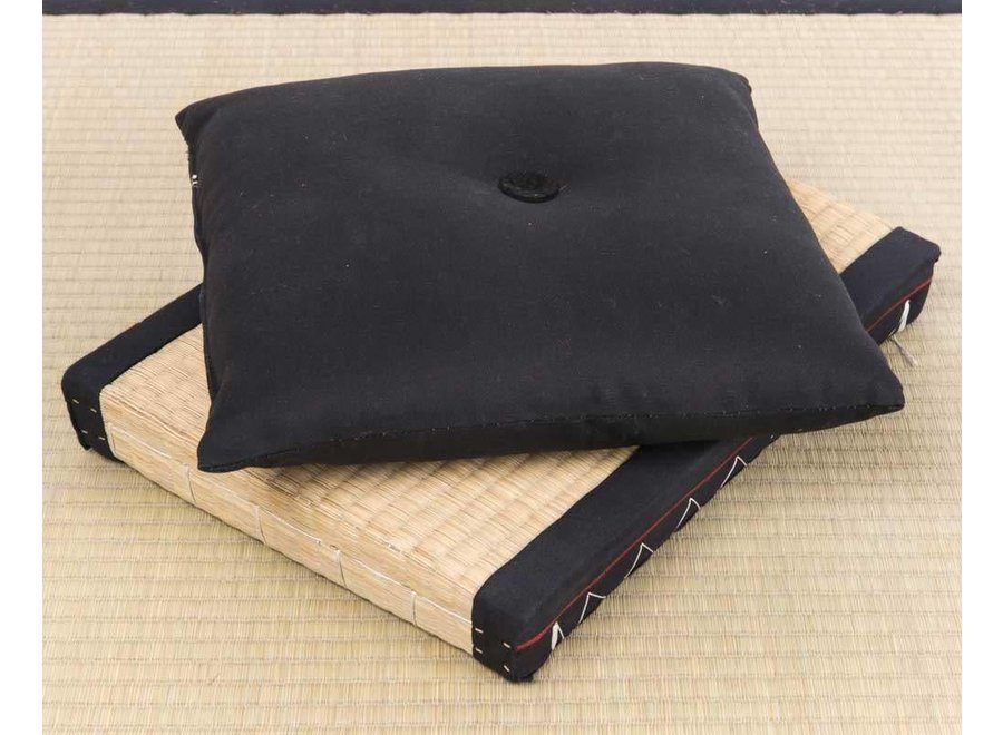 Cojín Japonés Negro