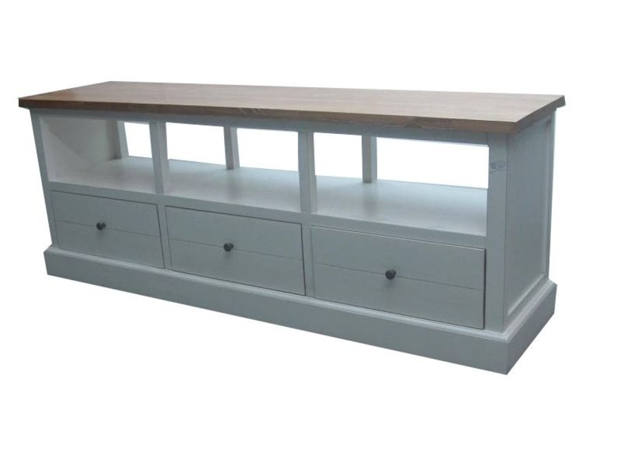 Mueble de Televisión Chino Blanco Modern An160xP40xAl60cm