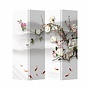 Oriental Room Divider 4 Panels W160xH180cm Blossom And Fish
