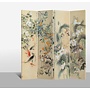Room Divider Privacy Screen 4 Panels W160xH180cm Oriental Paradise