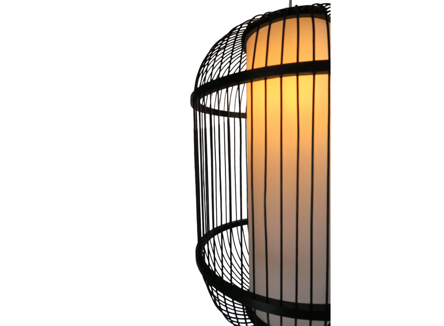 Fine Asianliving Ceiling Light Pendant Lighting Bamboo Lampshade Handmade - Dylan W35xD35xH50cm