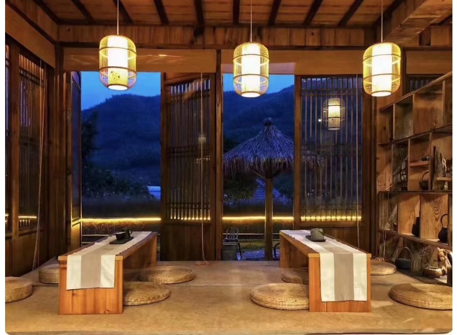 Suspension en Bambou Fait Main - Dior D35xH50cm